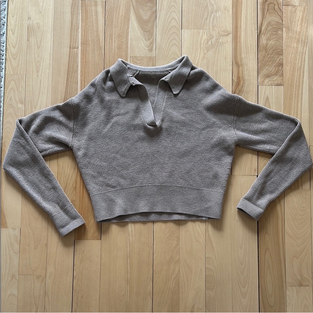 Lululemon Collared Merino Wool-Blend Sweater - Picture 2 of 6
